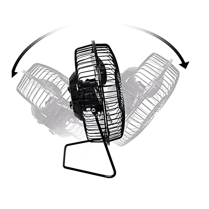 Mini Ventilador USB de Mesa Portátil Ajuste de Inclinação Ultra Silencioso